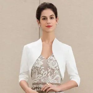 White bolero shrug KRISP size 12